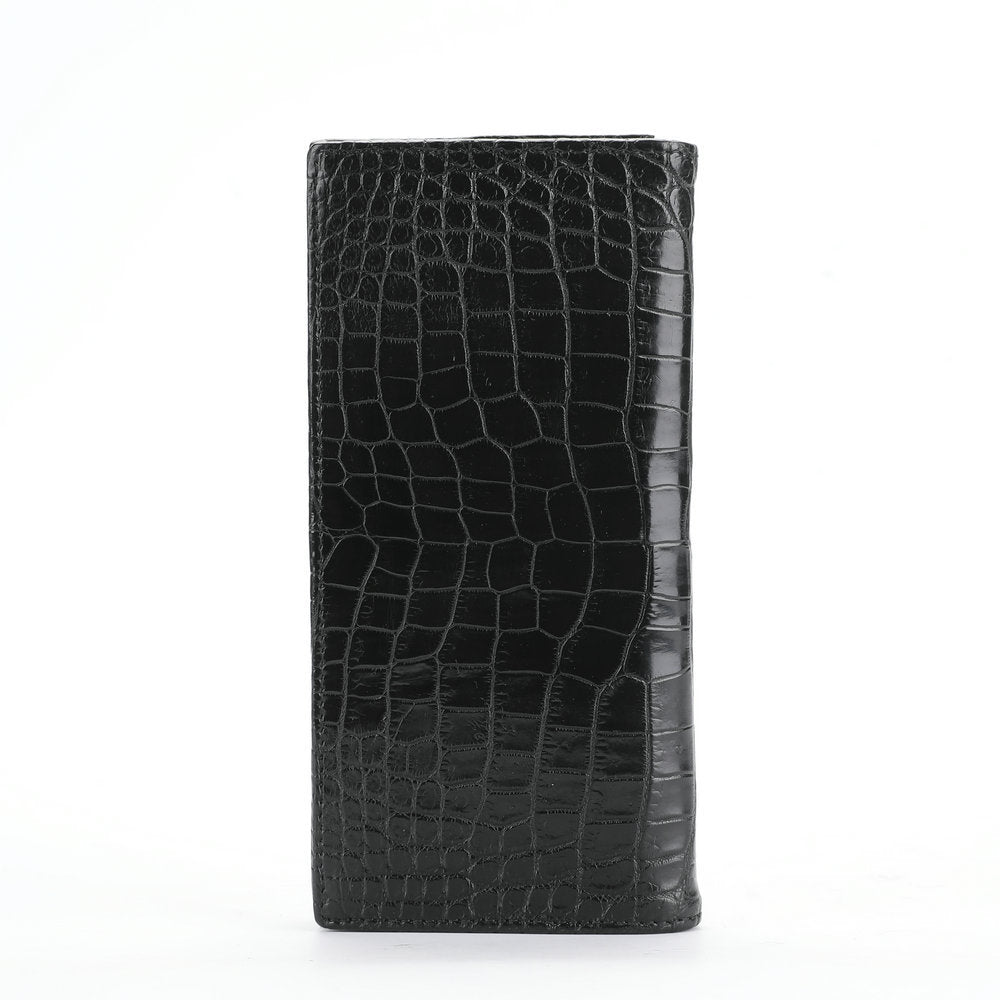 Crocodile skin long wallet men's wallet card bag genuine leather business wallet