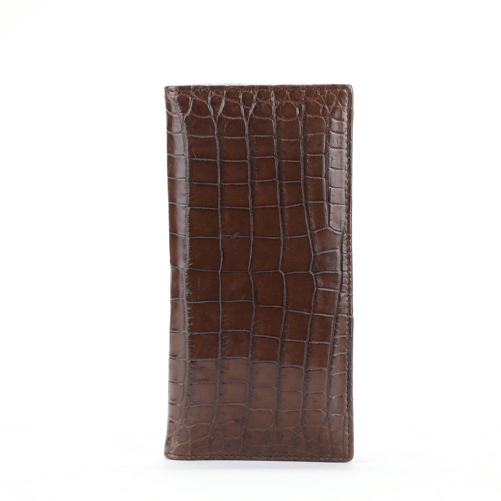 Crocodile skin long wallet men's wallet card bag genuine leather business wallet