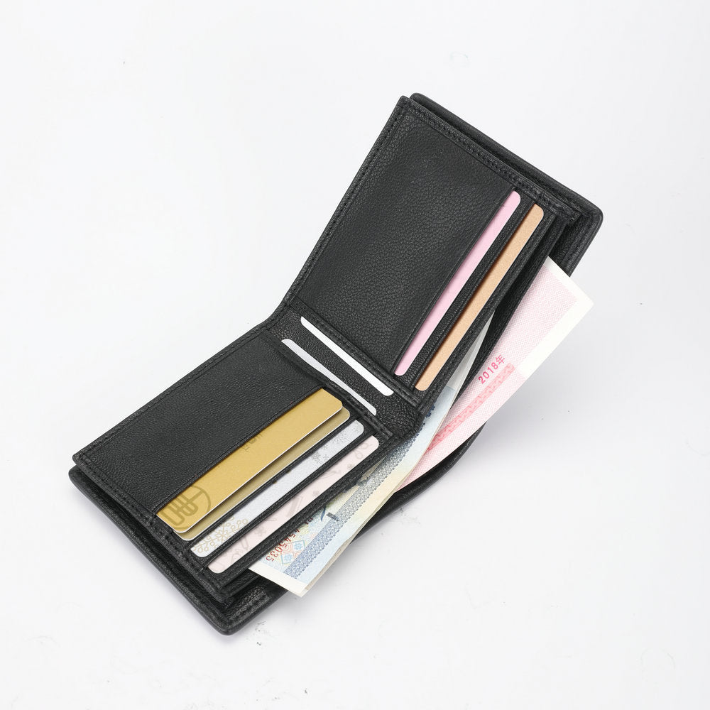 Crocodile Skin Short Wallet Genuine Leather Fashion Business Casual Coin Purse Wallet