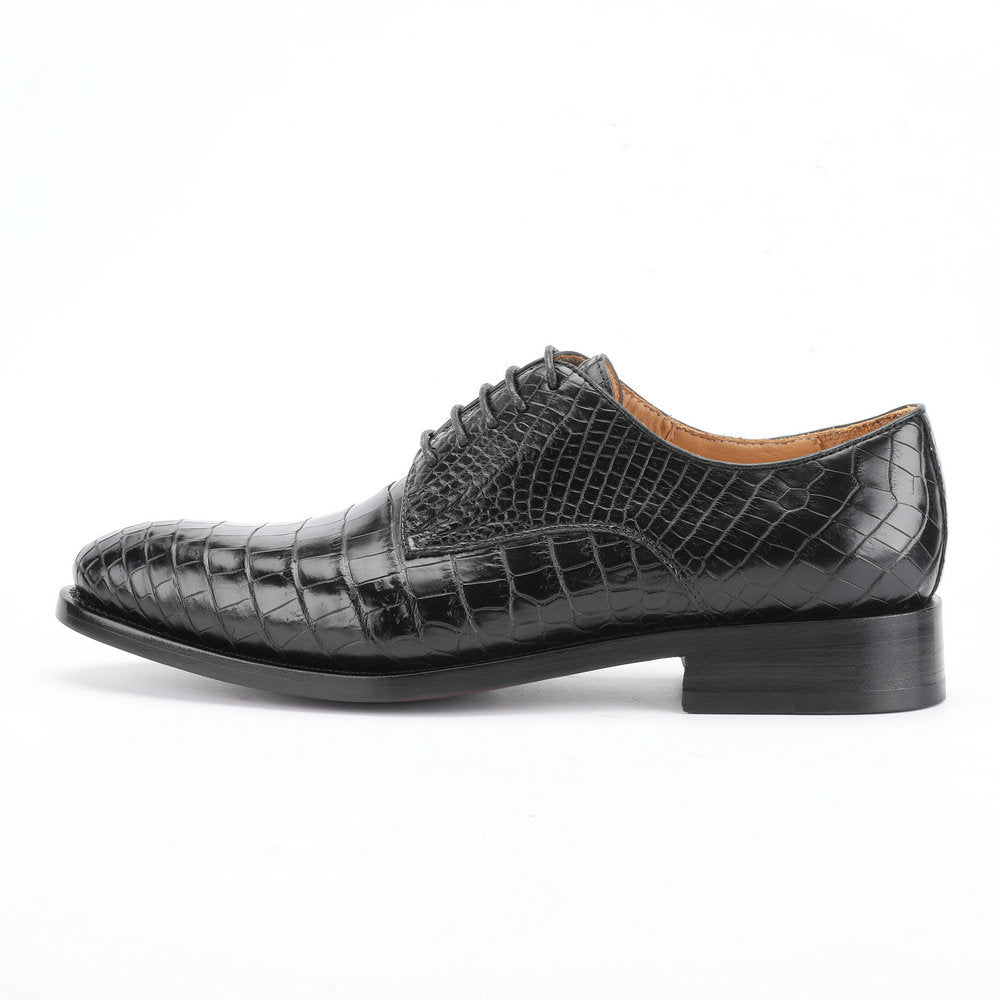 Men's Crocodile Leather Shoes Genuine Leather Casual Formal Business Shoes