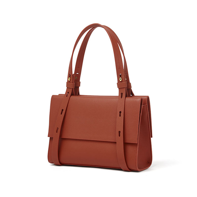 Genuine leather shoulder bag tote bag luxury fashion ladies bag handbag goes with anything