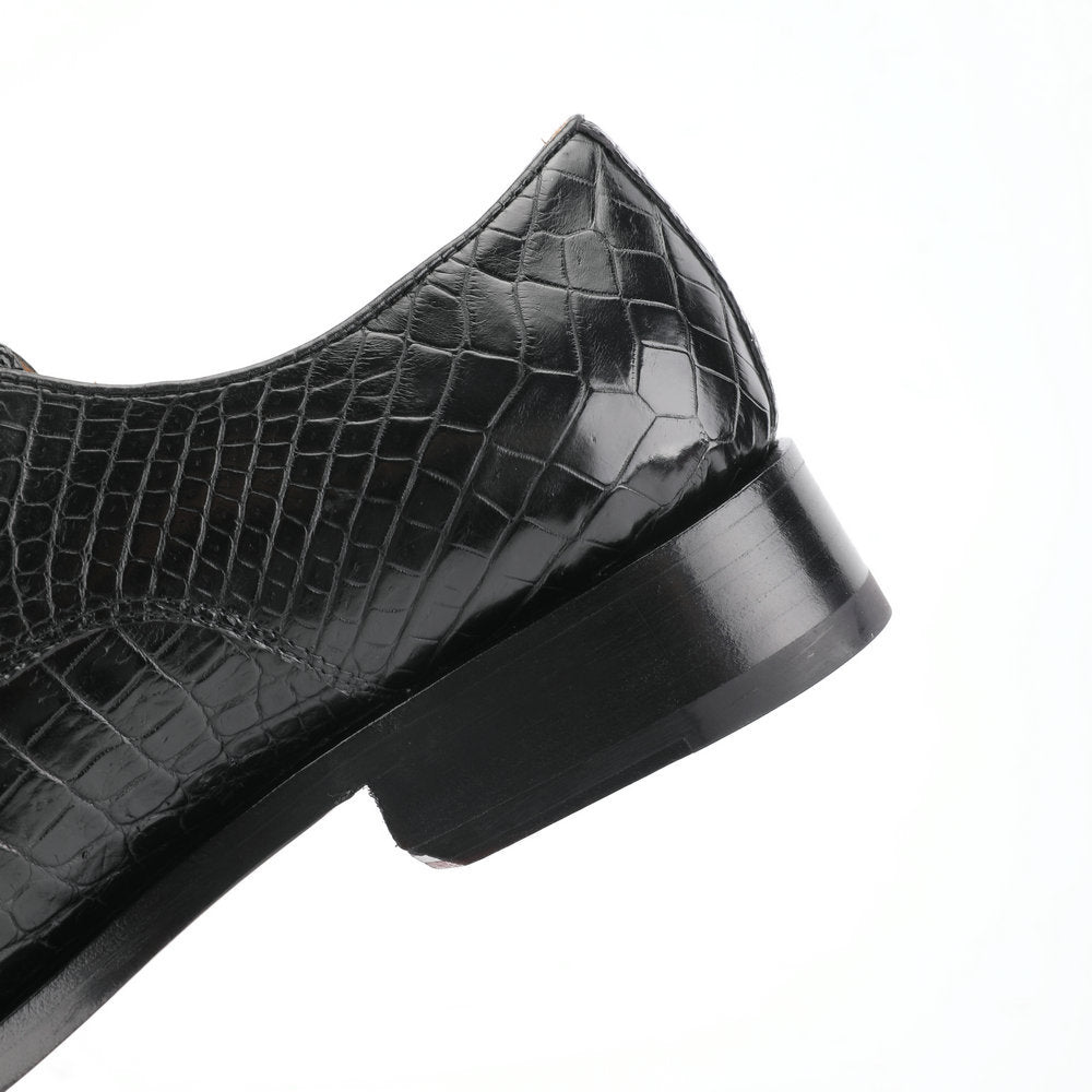 Men's Crocodile Leather Shoes Genuine Leather Casual Formal Business Shoes