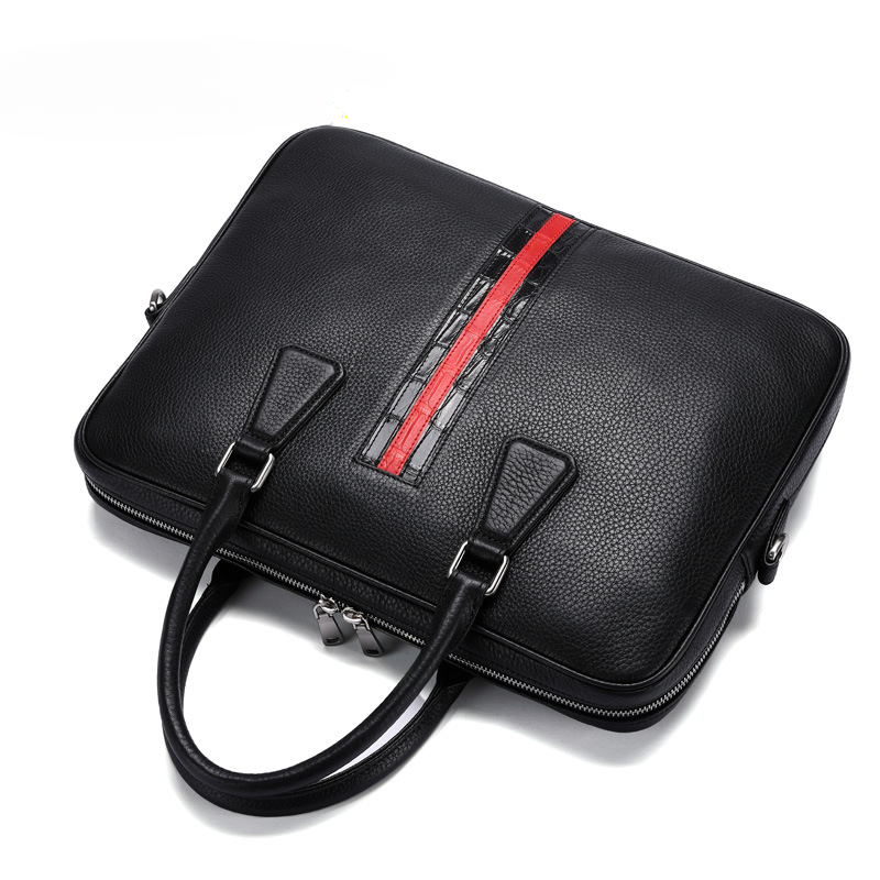 Men's handbag Men's handbag Genuine cowhide leather computer bag Business briefcase