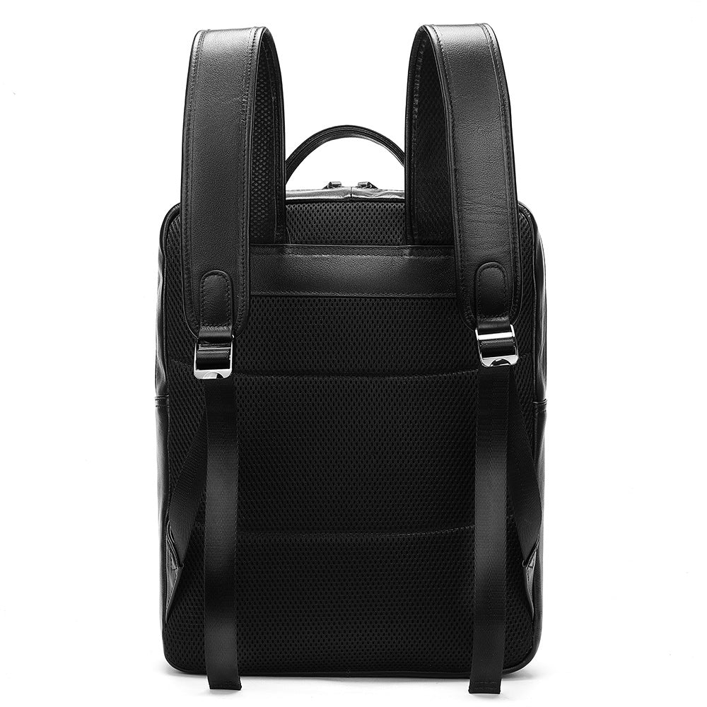 Men's backpack cowhide genuine leather business business trip off-road travel computer bag