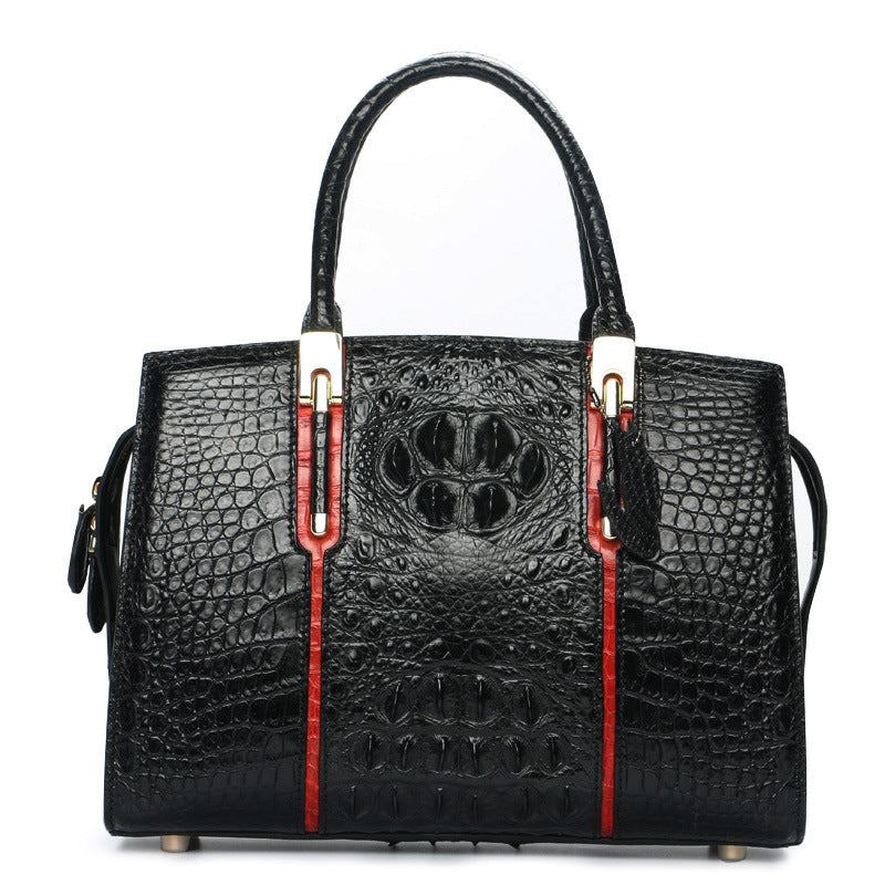 Bags Women's Handbags Crocodile Leather Women's Trends Shoulder Crossbody Bags Leather Tote Bags