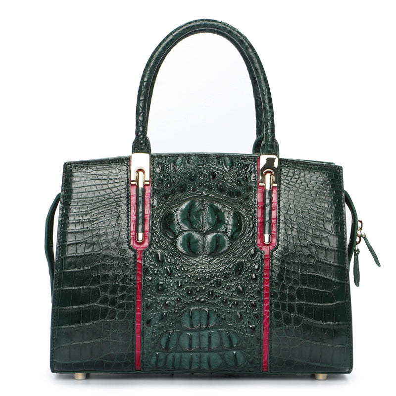 Bags Women's Handbags Crocodile Leather Women's Trends Shoulder Crossbody Bags Leather Tote Bags