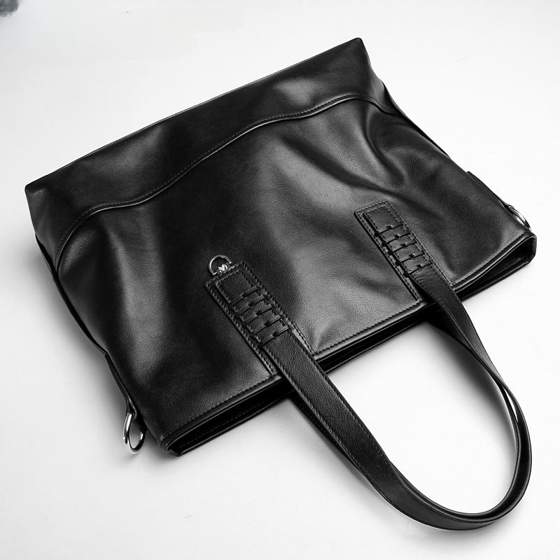 Men's Handbag Handbag Made of Genuine Cowhide Leather High Quality Computer Bag Men's Business Briefcase