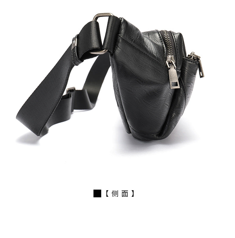 Men's Waist Bag Sports Fashion Casual Commuting Bust Bag Shoulder Bag