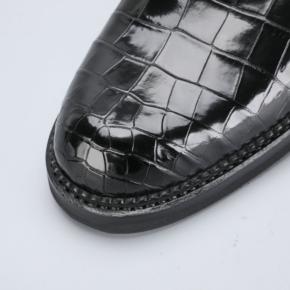 Genuine crocodile leather men's leather shoes casual business shoes