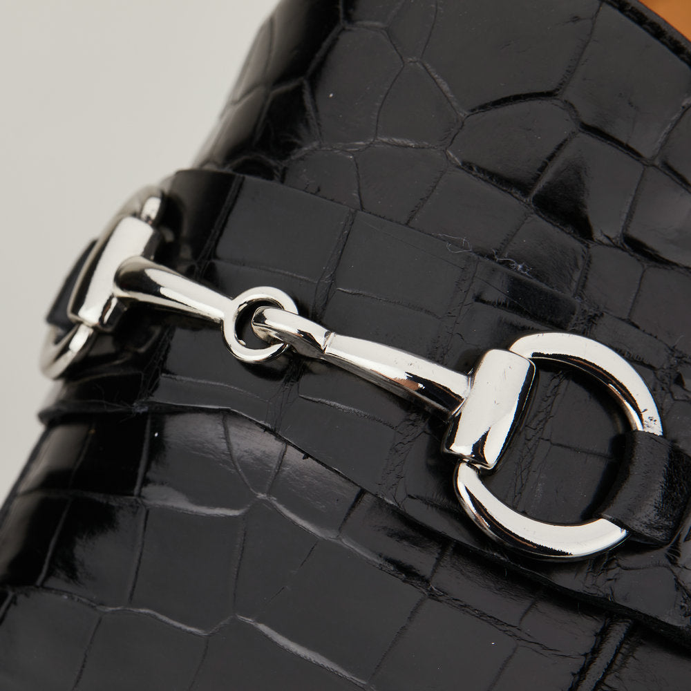 Crocodile Belly Skin Genuine Leather Men's Leather Shoes Rubber Sole Moccasins Fashion Casual Business Shoes
