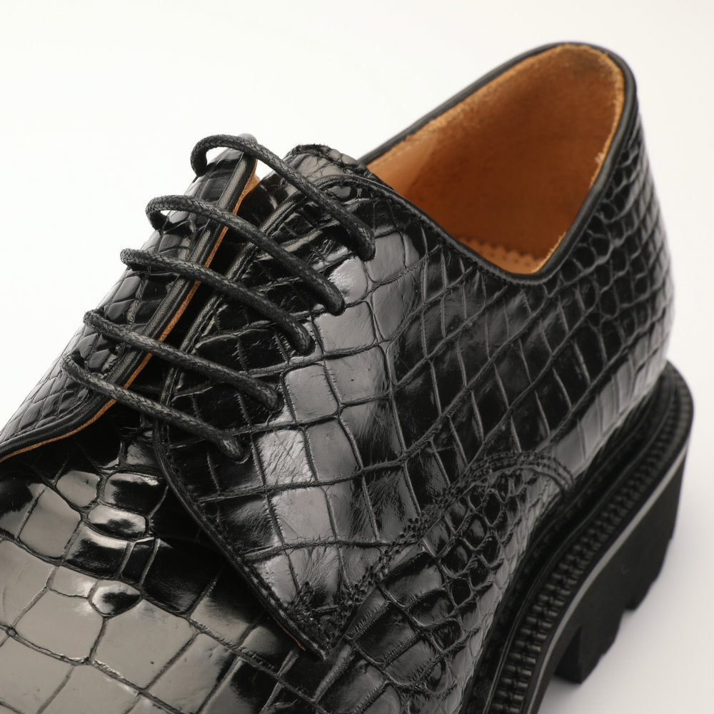 New Crocodile Belly Skin Men's Leather Shoes Genuine Leather High Quality Thick Sole Business Shoes
