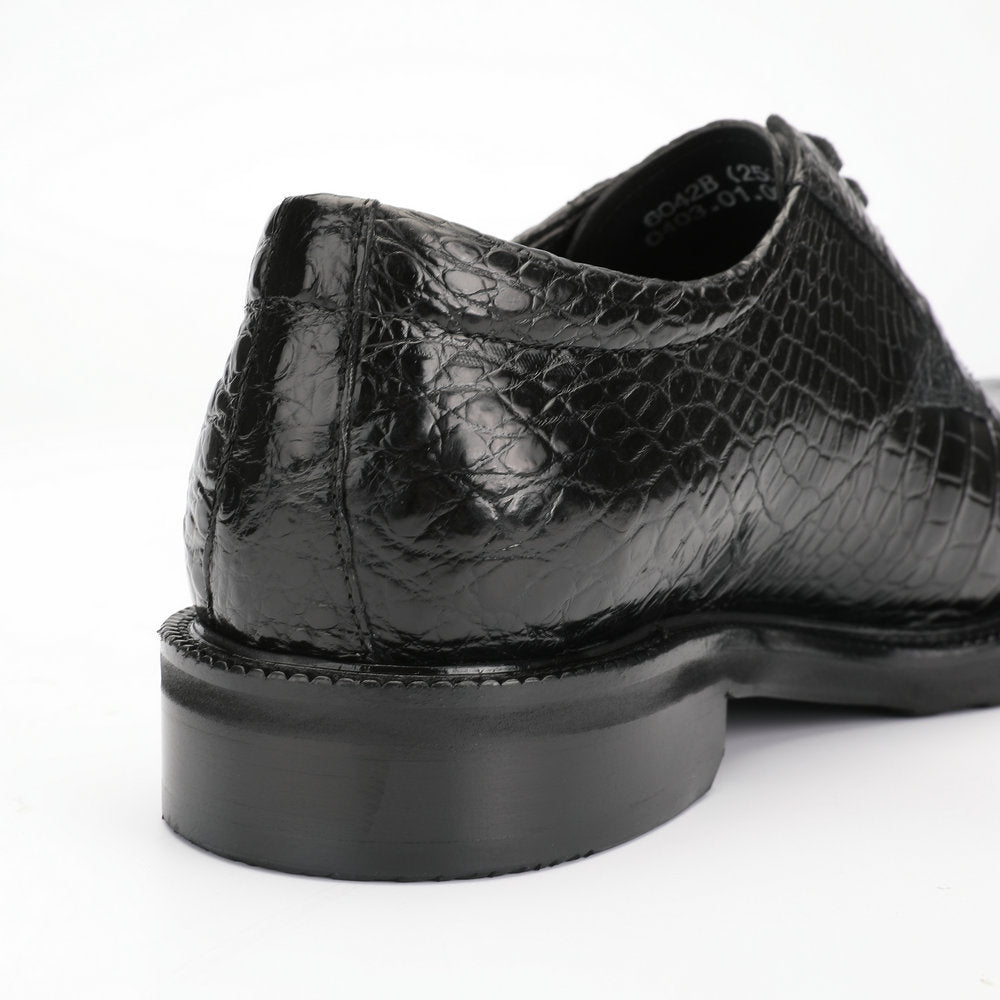 Men's Leather Shoes Genuine Leather Crocodile Belly Skin Anti-slip Wear-resistant Business Shoes Formal Suit Shoes
