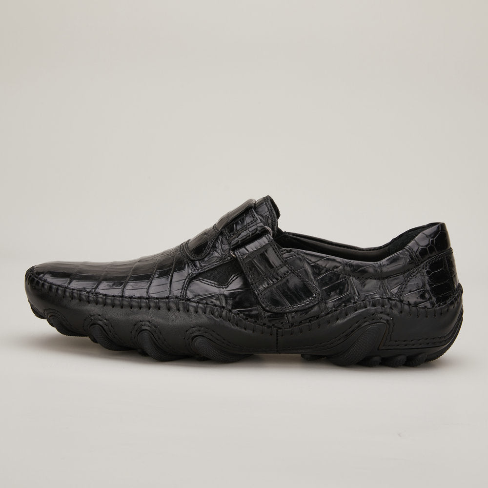New Crocodile Belly Skin Men's Shoes Genuine Leather Moccasins Men's Leather Shoes