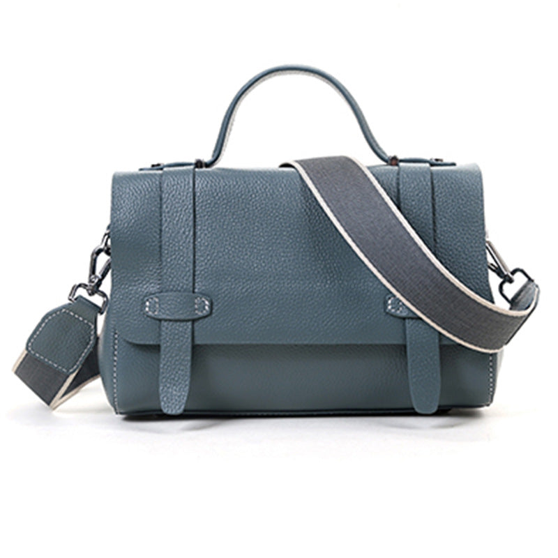 Women's Handbag Shoulder Bag Alternative Shoulder Bag Large Capacity Bag Genuine Leather String Tape