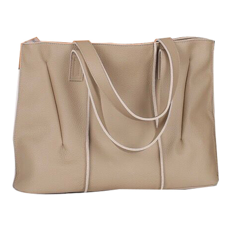 Women's Handbag Large Capacity One Shoulder Cowhide Armpit Ladies Bags Shoulder Bag
