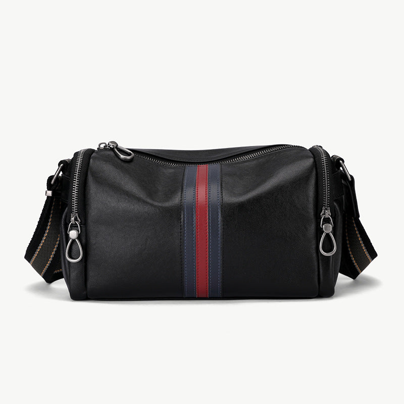 Men's Crossbody Bag Made of Genuine Cowhide Leather Fashion Casual Commuting Men's Shoulder Bag