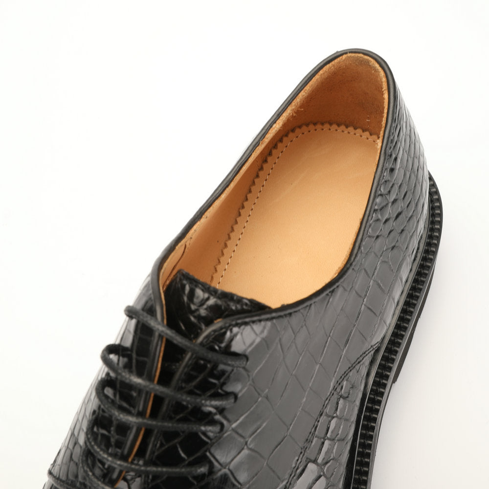 New Crocodile Belly Skin Men's Leather Shoes Genuine Leather High Quality Thick Sole Business Shoes