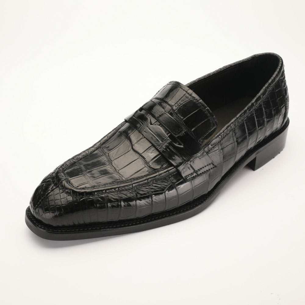Crocodile Skin Men's Leather Shoes Genuine Leather Anti-Slip Business Suit Formal Men's Shoes