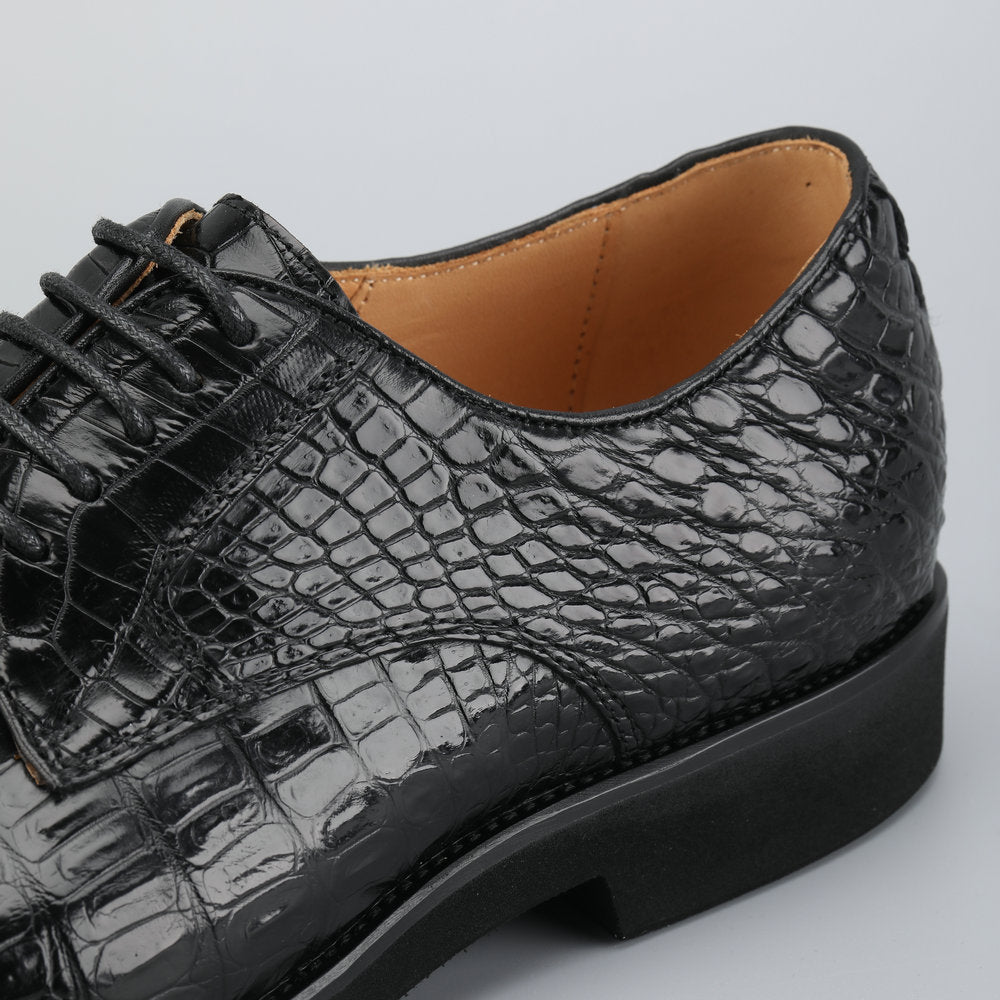 New type Siamese crocodile skin genuine leather men's leather shoes casual business shoes