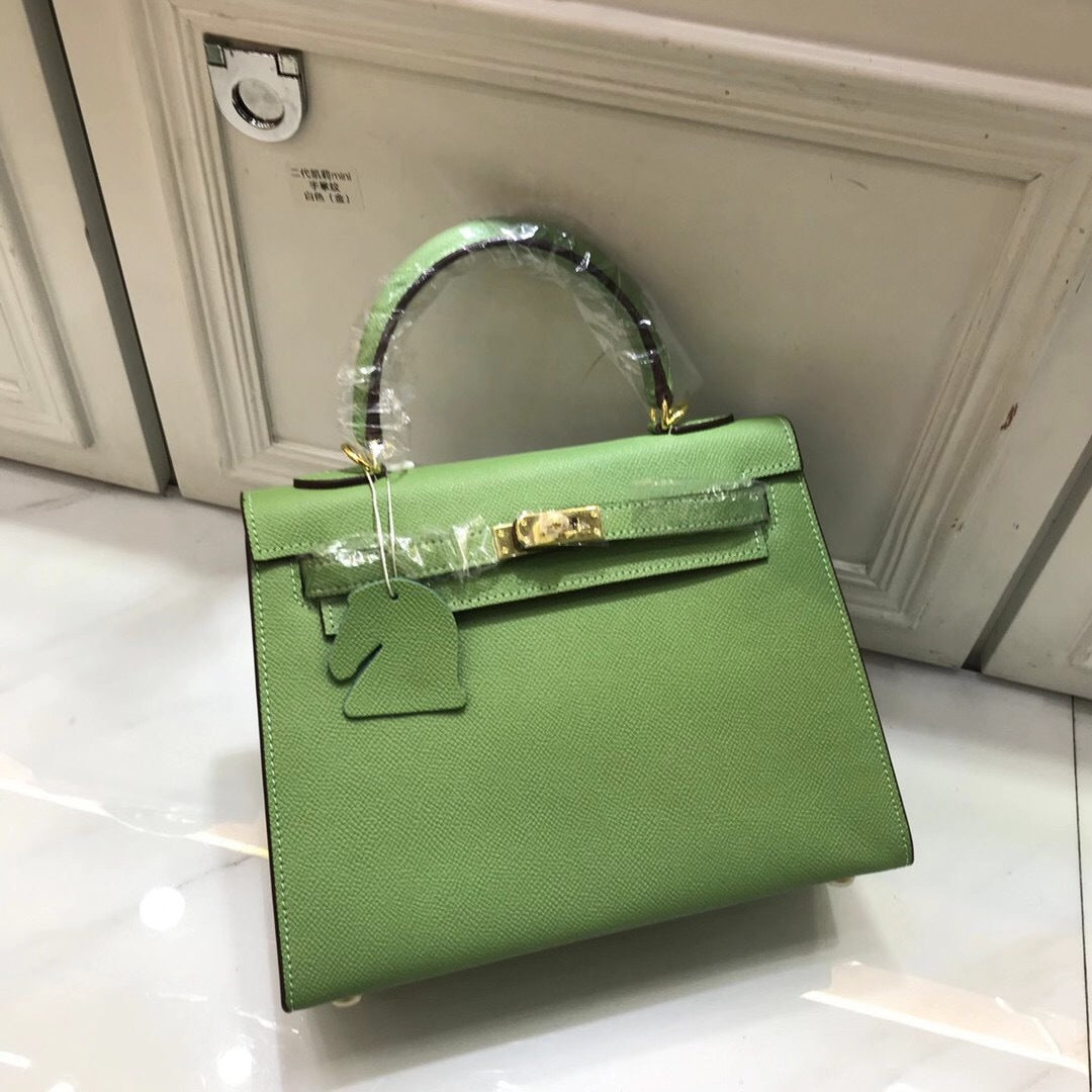 Genuine Leather Women's Handbag Trend Atmospheric Women Small Square Bag Shoulder Bag Crossbody Bag Commuting