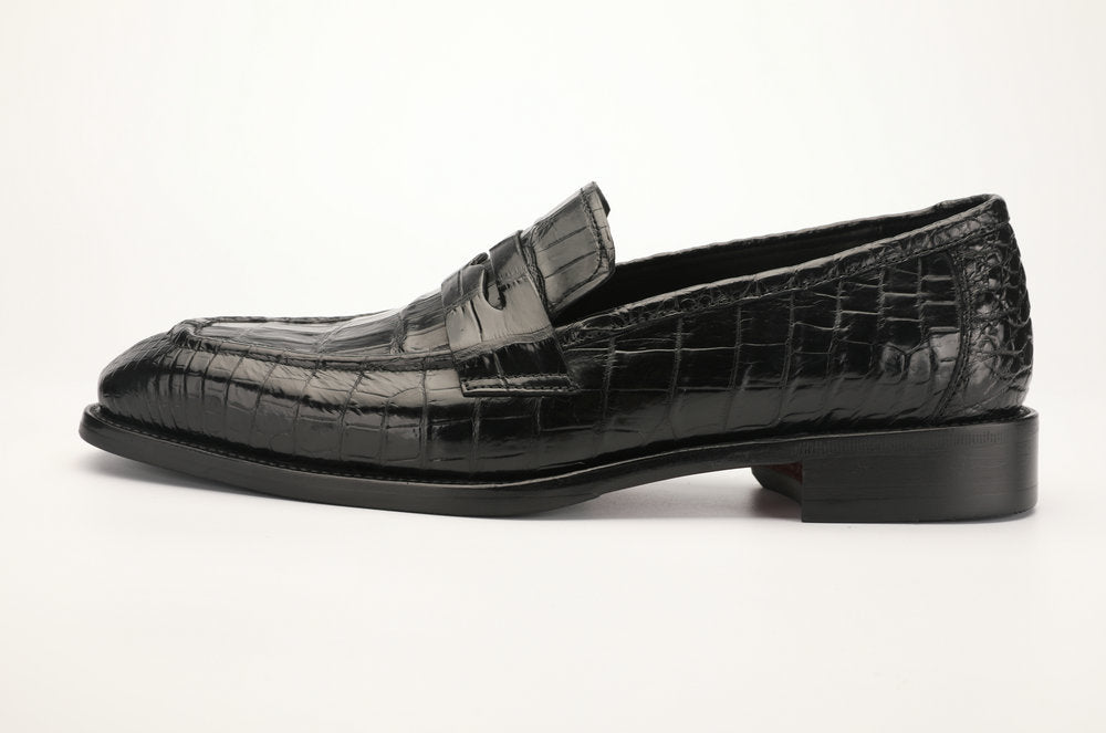 Crocodile Skin Men's Leather Shoes Genuine Leather Anti-Slip Business Suit Formal Men's Shoes