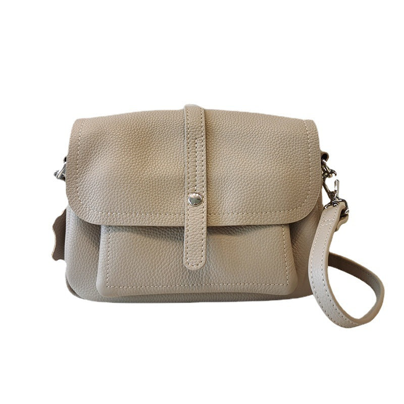 Retro cowhide women bag large capacity women bag fashion commuter bag shoulder bag
