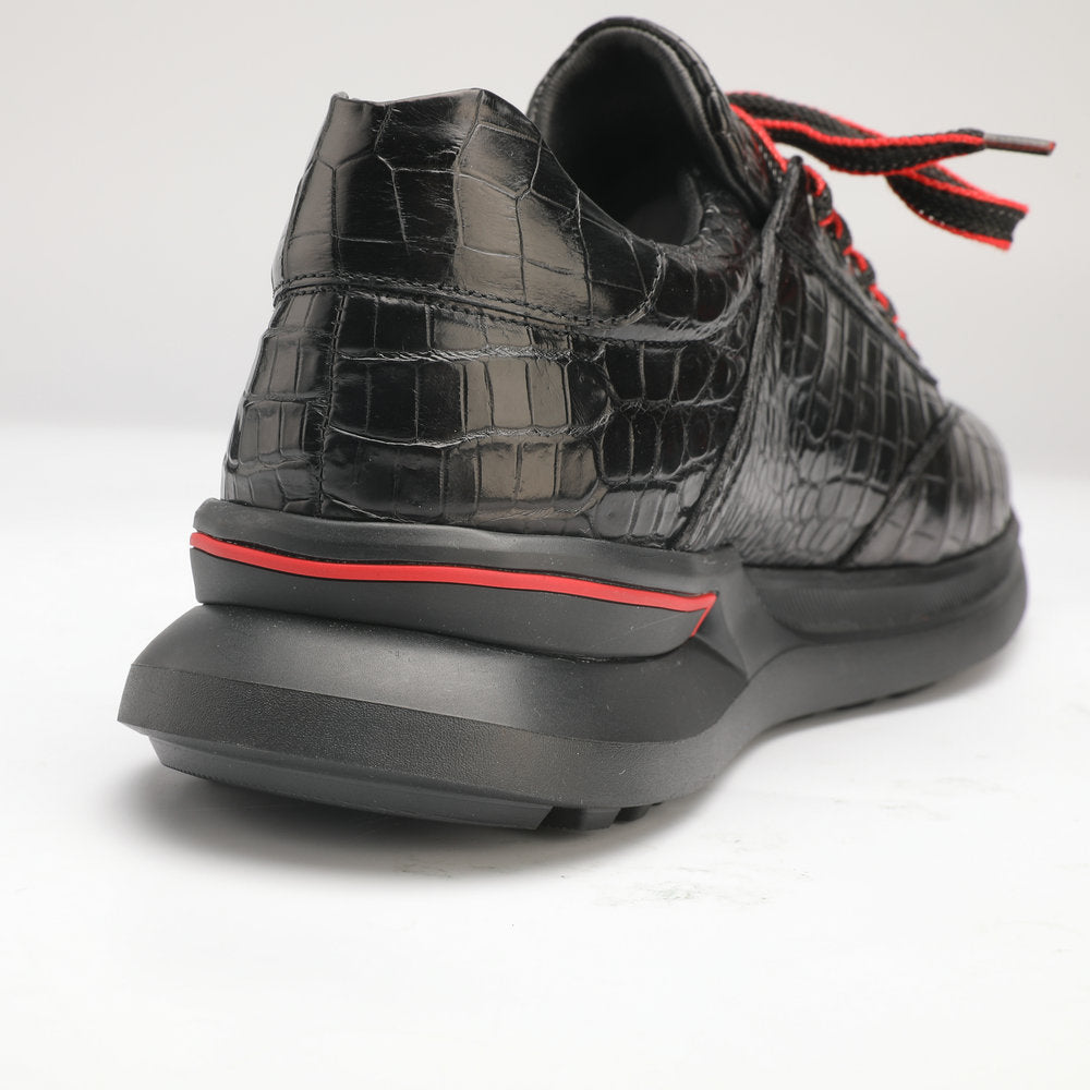 Crocodile Belly Skin Genuine Leather Men's Leather Shoes Sports Casual Shoes