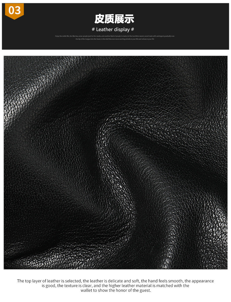 Men's Clutch Bag Genuine Cowhide Leather Vintage Large Capacity DIY Men's Wrist Bag Handbag