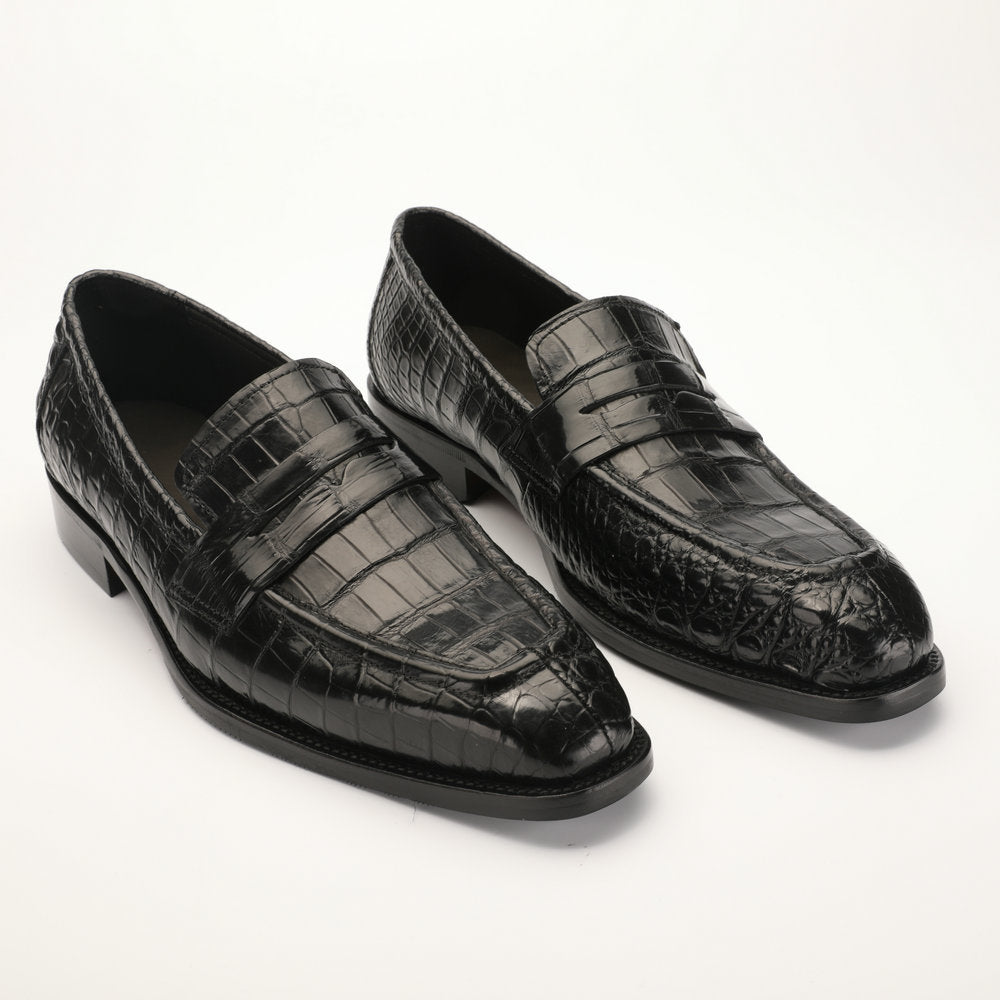 Crocodile Skin Men's Leather Shoes Genuine Leather Anti-Slip Business Suit Formal Men's Shoes