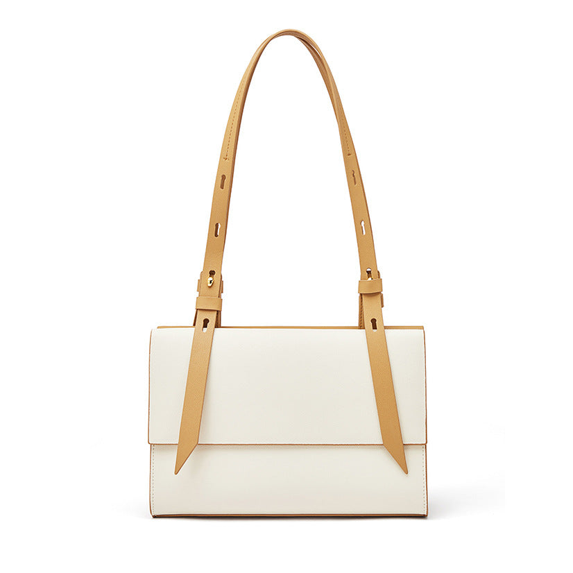 Genuine leather shoulder bag tote bag luxury fashion ladies bag handbag goes with anything
