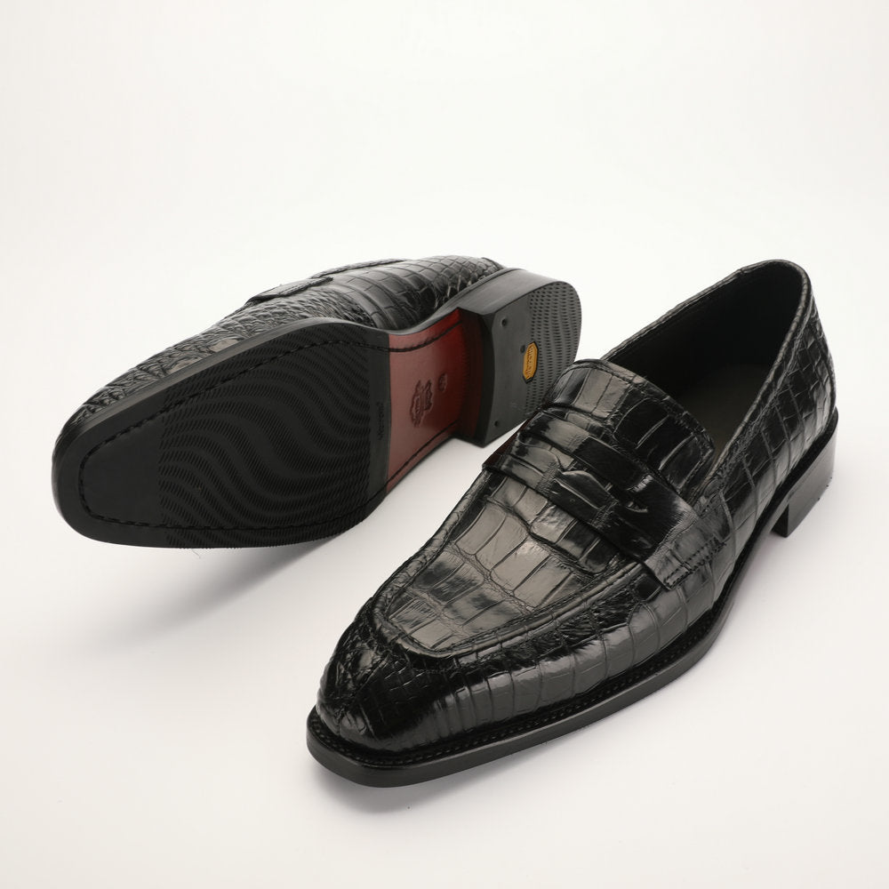 Crocodile Skin Men's Leather Shoes Genuine Leather Anti-Slip Business Suit Formal Men's Shoes