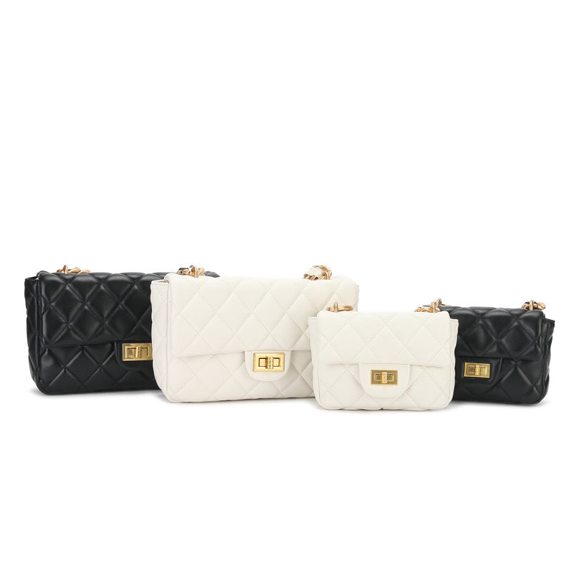 Ladies shoulder bag chain bag crossbody bag luxury genuine leather fashion
