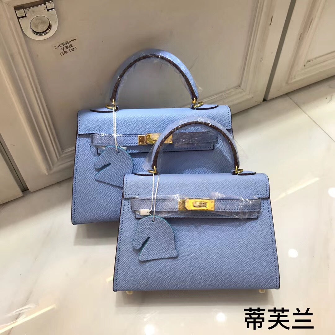 Genuine Leather Women's Handbag Trend Atmospheric Women Small Square Bag Shoulder Bag Crossbody Bag Commuting