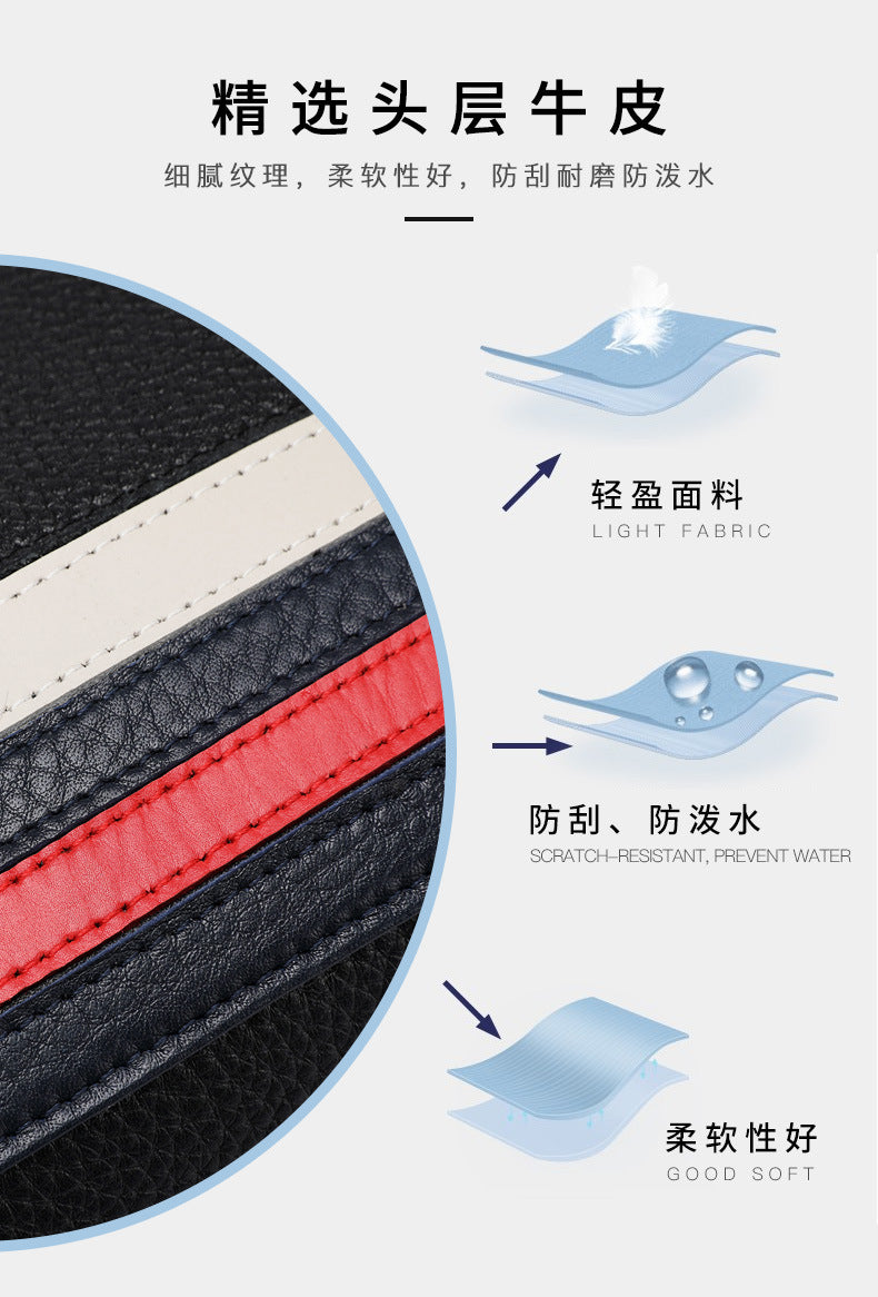 Men's Shoulder Bag Made of Cowhide Genuine Leather Large Capacity Business Casual Fashion Crossbody Bag