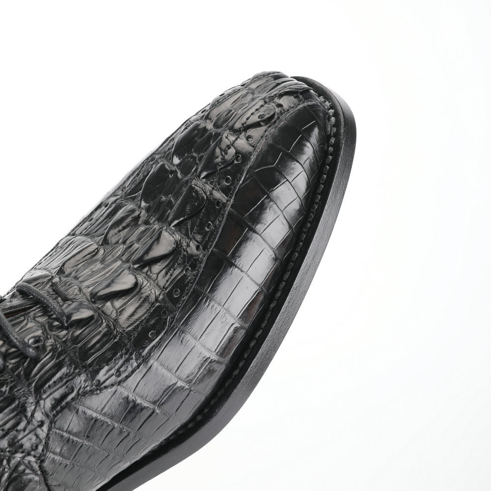 Crocodile skin men's leather shoes genuine leather high quality luxury wedding business formal suit shoes
