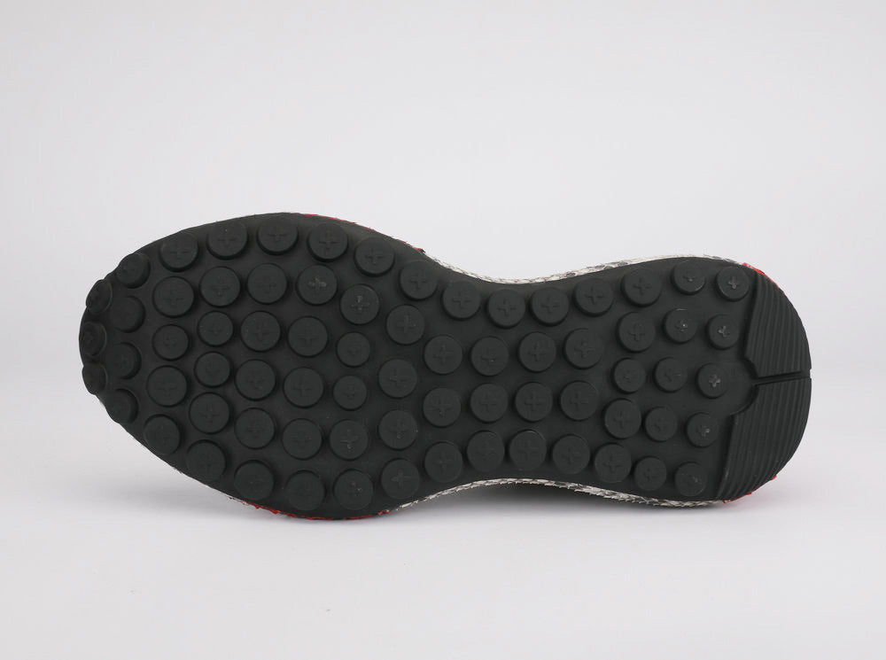 Python Skin Genuine Leather Men's Platform Sneakers Sports Casual Men's Shoes Fashion Anti-Slip Men Shoes