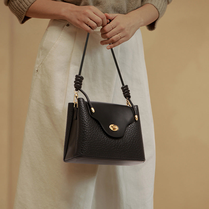 Women's Underarm Bag Genuine Leather Shoulder Bag Commuting Bag Crossbody Bag Cowhide Fashion
