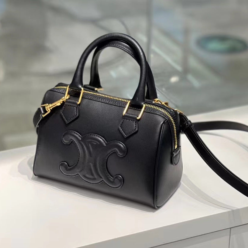 Women's handbag luxury genuine leather shoulder bag 2way bag crossbody bag fashion