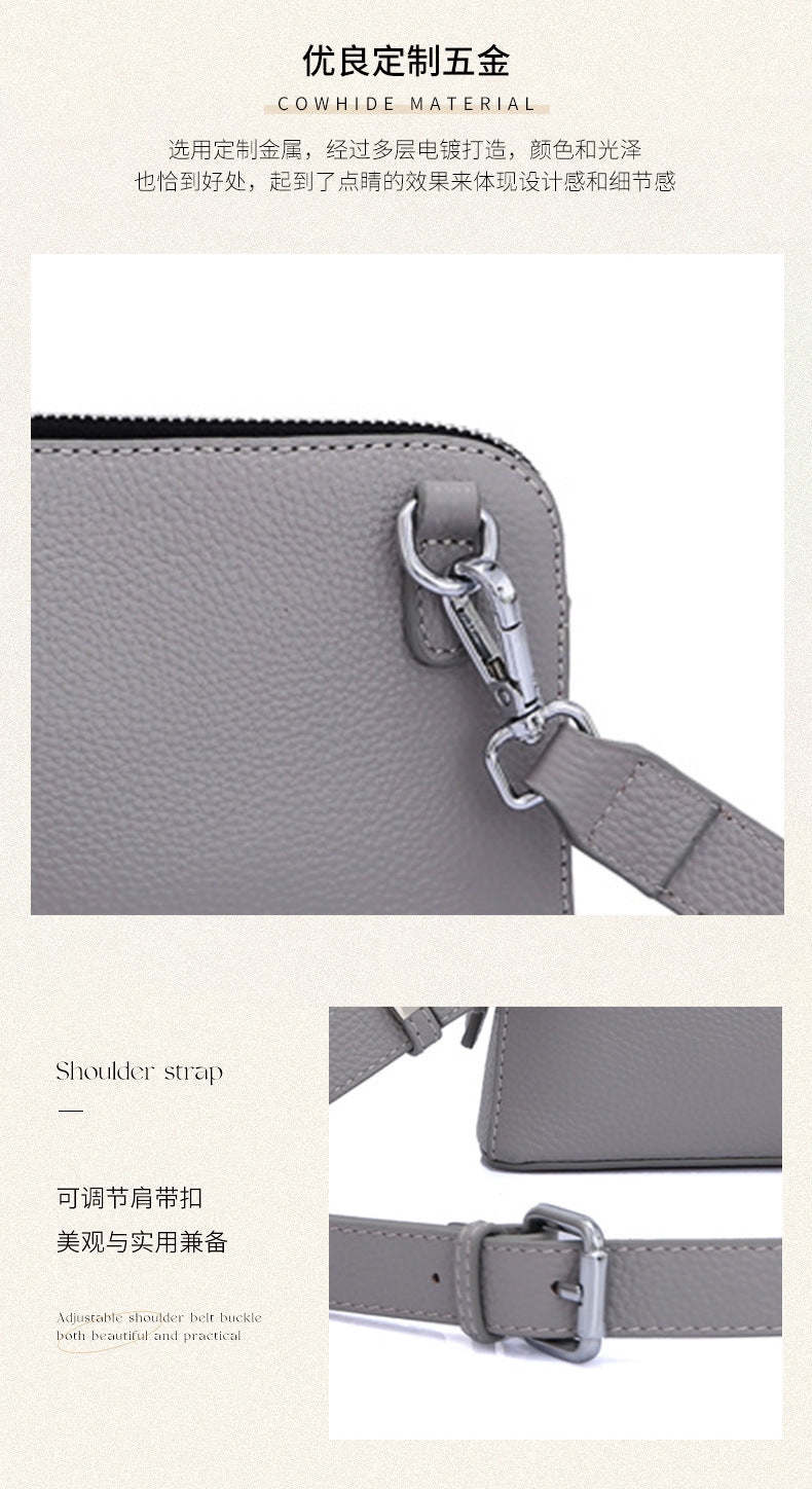 Shoulder bags, crossbody bags, women's body bags, genuine leather women's bags, go with anything