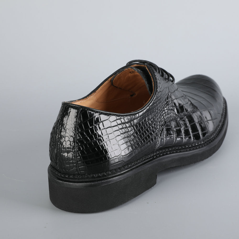 Genuine crocodile leather men's leather shoes casual business shoes