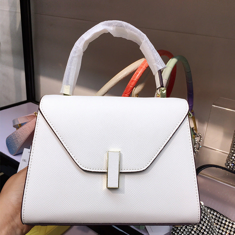 Women's handbag Genuine leather shoulder bag Crossbody bag Simple commuting OL Goes with anything