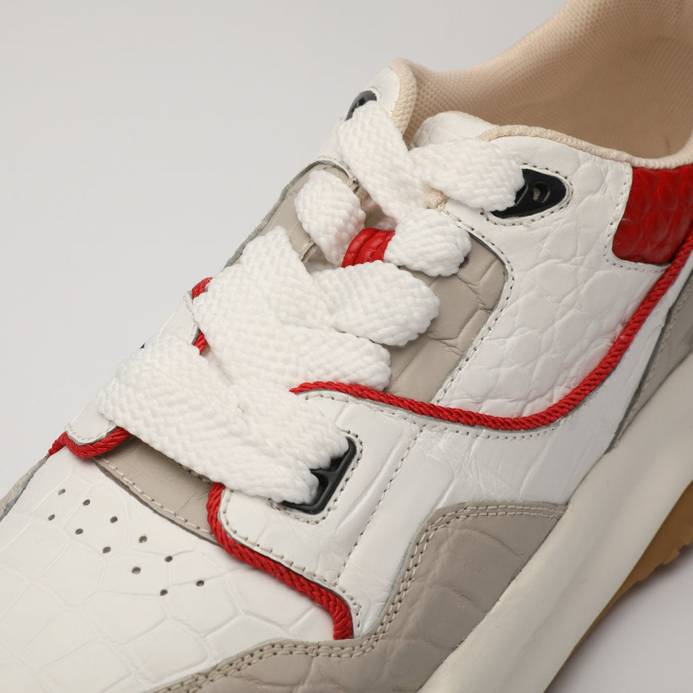 Crocodile skin men's sneakers casual shoes platform fashion wear-resistant men's shoes