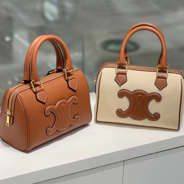 Women's handbag luxury genuine leather shoulder bag 2way bag crossbody bag fashion