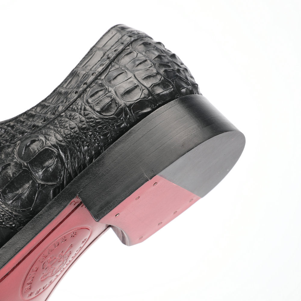 Crocodile skin men's leather shoes genuine leather high quality luxury wedding business formal suit shoes