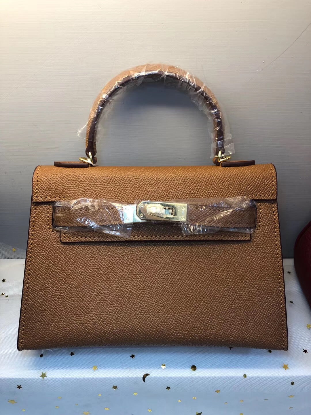 Genuine Leather Women's Handbag Trend Atmospheric Women Small Square Bag Shoulder Bag Crossbody Bag Commuting