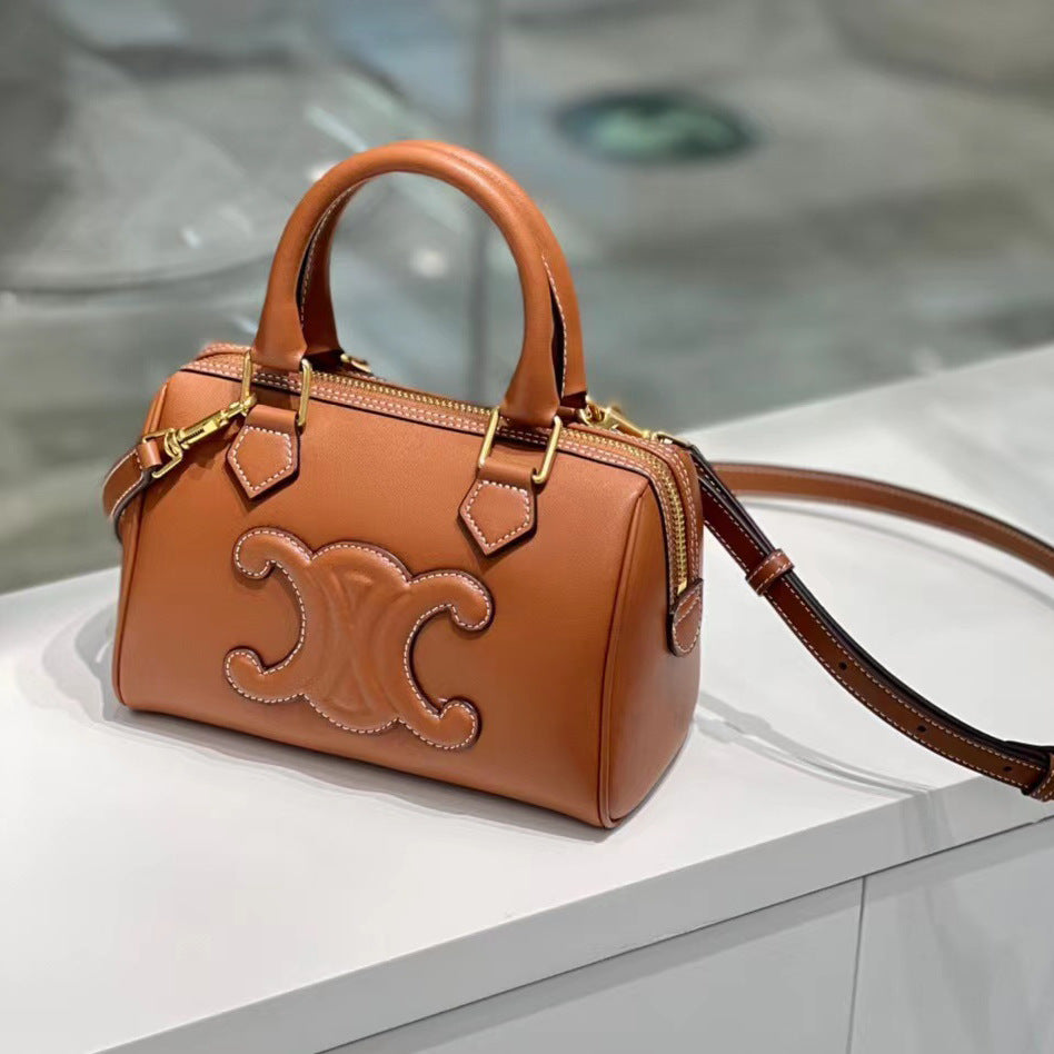 Women's handbag luxury genuine leather shoulder bag 2way bag crossbody bag fashion