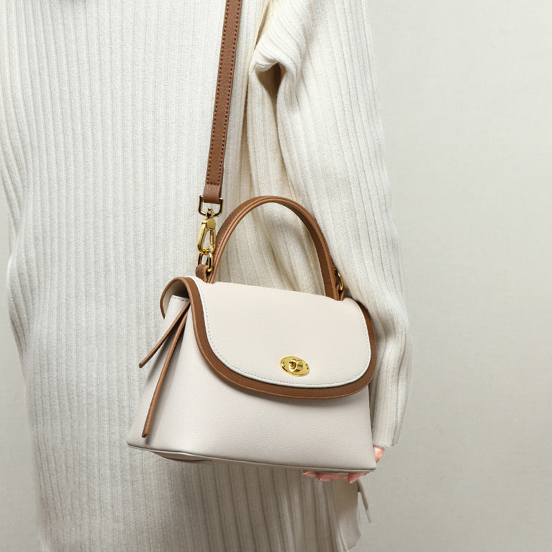 Women's handbags Crossbody bags that go with anything Genuine leather armpit bags Simple fashion handbags.bags