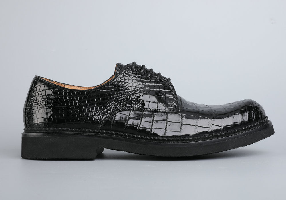 Genuine crocodile leather men's leather shoes casual business shoes