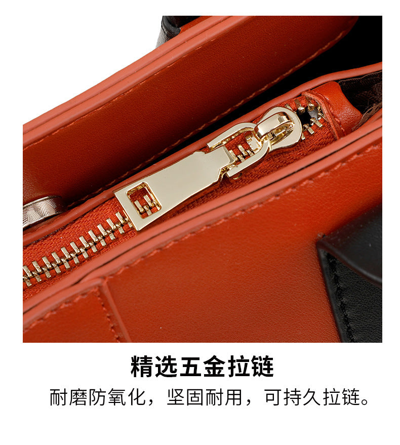 Genuine leather women's bag trend tote bag large capacity fashion shoulder bag handbag that goes with anything.bag