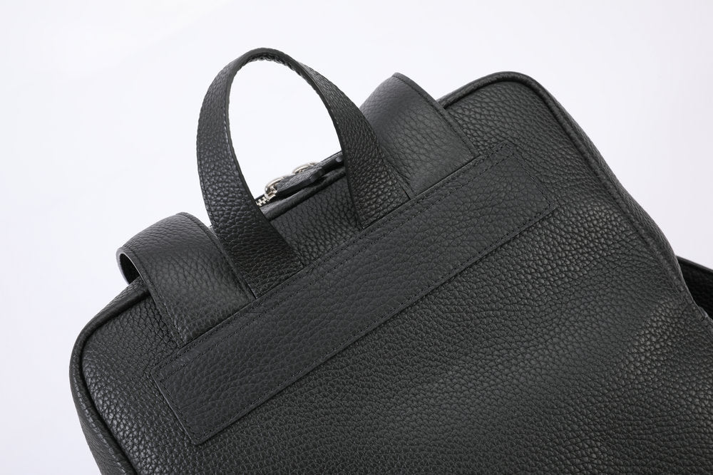 Crocodile bone skin and cowhide genuine leather men's backpack high quality business commuting casual outdoor travel computer bag